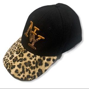 NY Adjustable Cheetah Cap